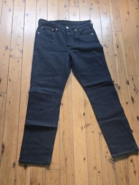 Levi's 501 Black Straight Jeans